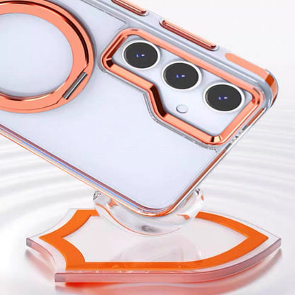 🎁Ny roterande stil🔥Samsung S24/S23 supermagnetiskt telefonskal med roterande stativ