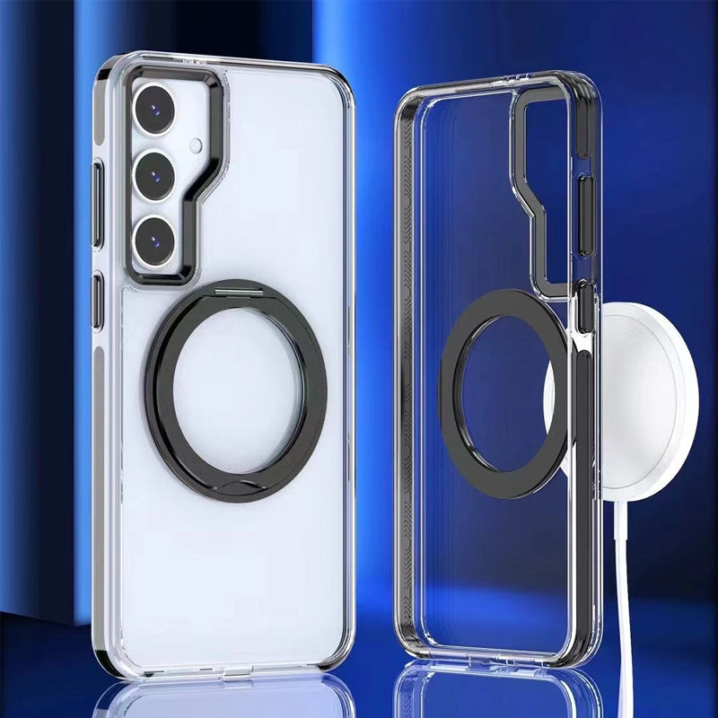 🎁Ny roterande stil🔥Samsung S24/S23 supermagnetiskt telefonskal med roterande stativ
