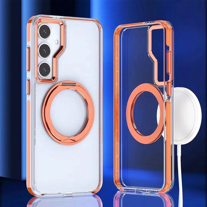 🎁Ny roterande stil🔥Samsung S24/S23 supermagnetiskt telefonskal med roterande stativ