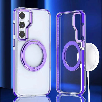 🎁Ny roterande stil🔥Samsung S24/S23 supermagnetiskt telefonskal med roterande stativ