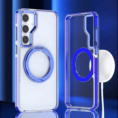 🎁Ny roterande stil🔥Samsung S24/S23 supermagnetiskt telefonskal med roterande stativ