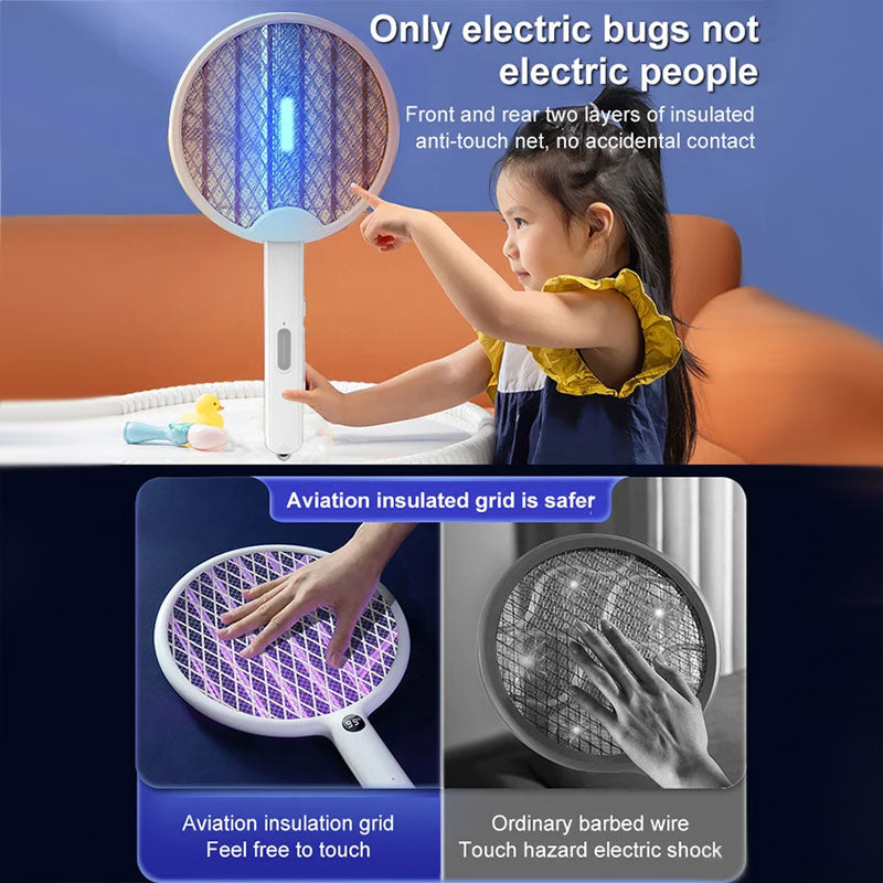 🦟Sammenleggbar elektrisk fluesmekker