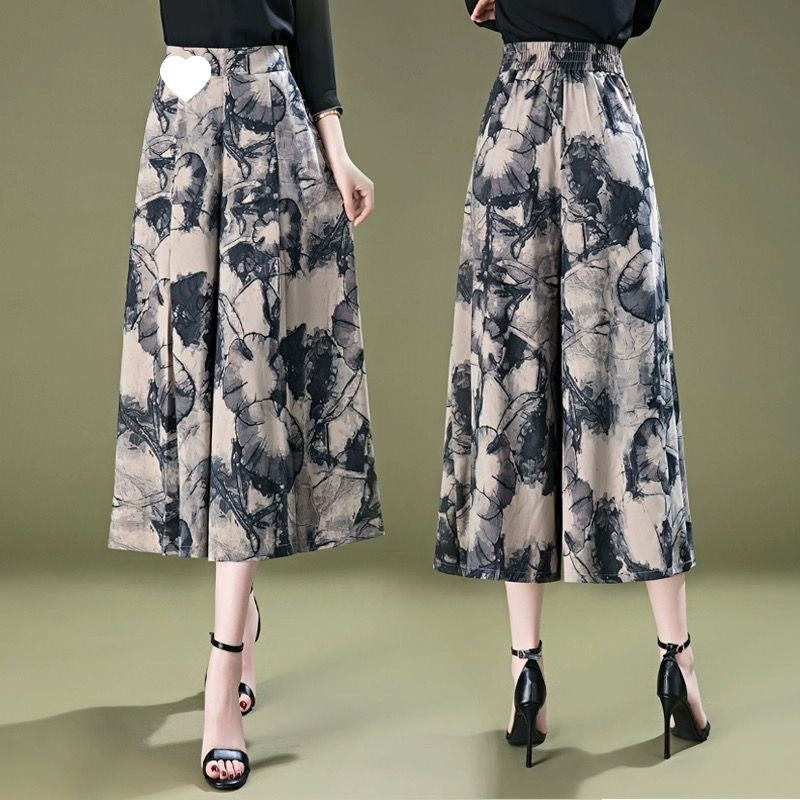 ✨✨Eleganti pantaloni a gamba larga in chiffon per donna✨✨