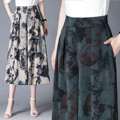 ✨✨Eleganti pantaloni a gamba larga in chiffon per donna✨✨