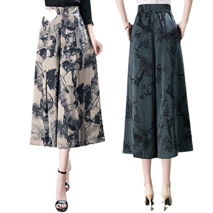✨✨Eleganti pantaloni a gamba larga in chiffon per donna✨✨