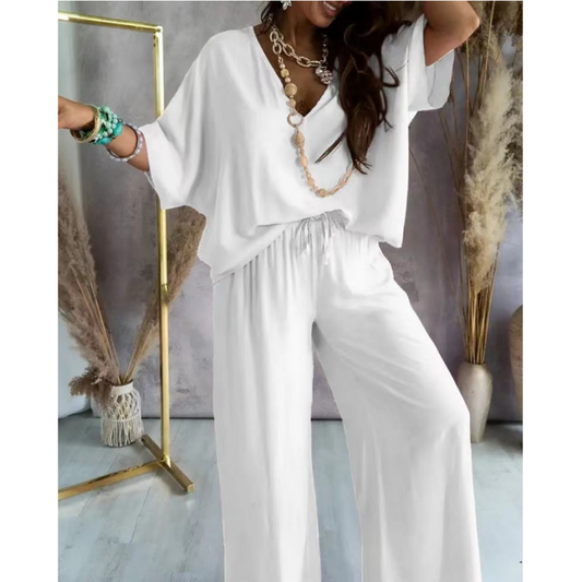 ✨2025 New💕Women's Casual Loose Solid Color Suit