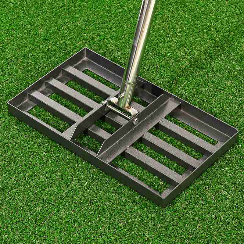 ☘️Rastrillo nivelador de césped profesional para jardines y campos de golf