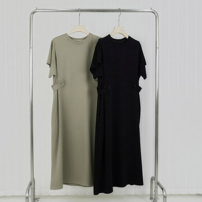 Summer leisure dress for women in a relaxed fit