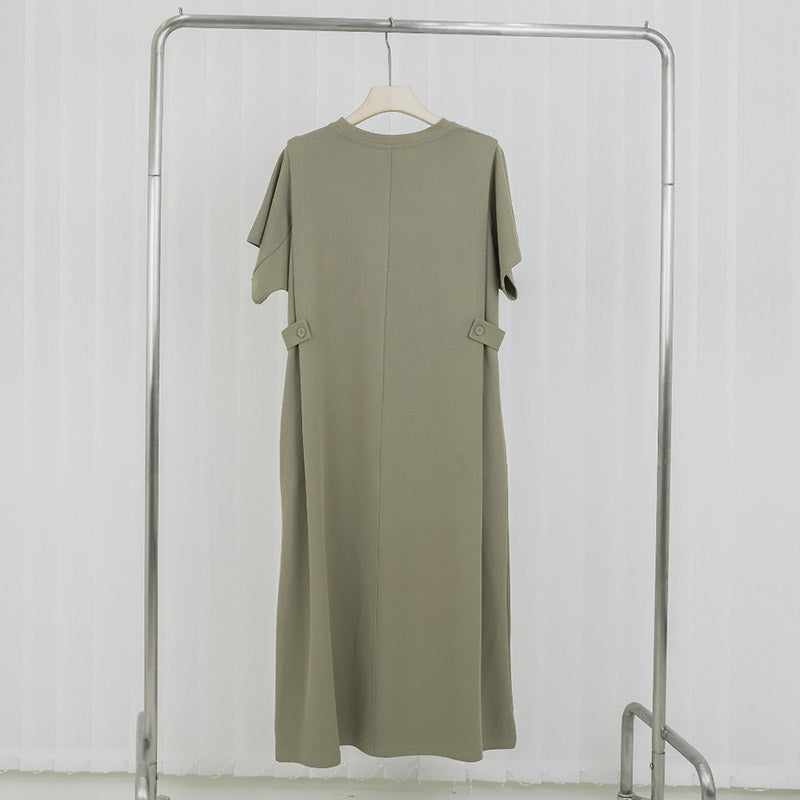 Summer leisure dress for women in a relaxed fit