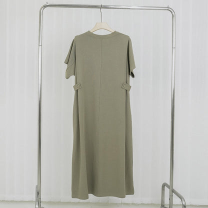 Summer leisure dress for women in a relaxed fit