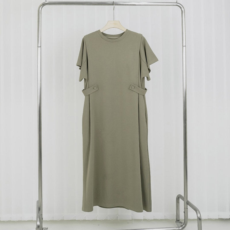 Summer leisure dress for women in a relaxed fit