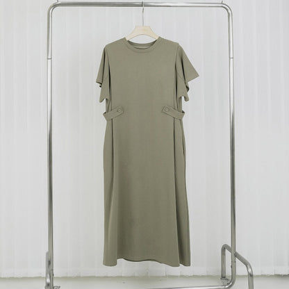 Summer leisure dress for women in a relaxed fit