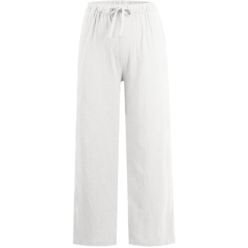 🌸Women's Summer Cotton Linen Wide Leg Pants😍