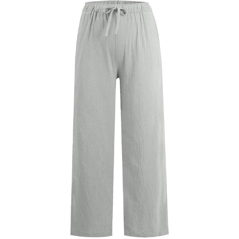 🌸Women's Summer Cotton Linen Wide Leg Pants😍