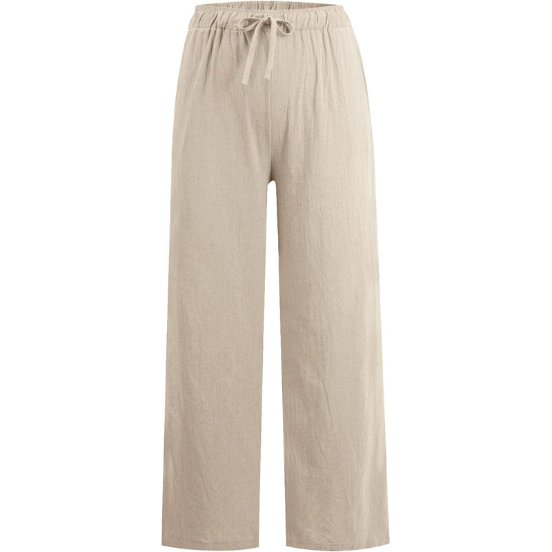 🌸Women's Summer Cotton Linen Wide Leg Pants😍