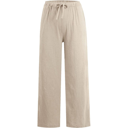 🌸Women's Summer Cotton Linen Wide Leg Pants😍