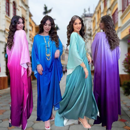 🔥Spedizione gratuita🔥Elegante abito lungo in raso fluido per donna
