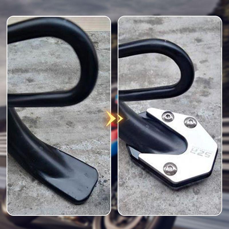Motorcykel Kickstand Fot Side Stand Extension Pad