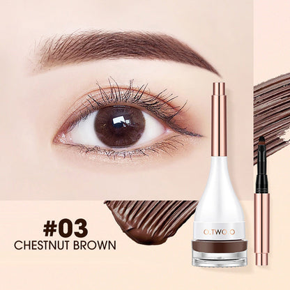 🔥Solange der Vorrat reicht 40 % Rabatt!✨Langanhaltende, wischfeste und wasserfeste Augenbrauencreme