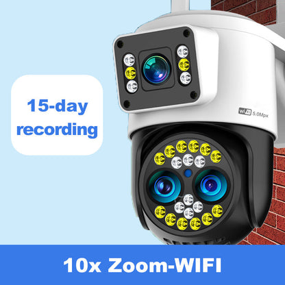 ✈️Envío gratuito para todos los modelos.📦Cámara de vigilancia HD con visión nocturna y pantalla dual