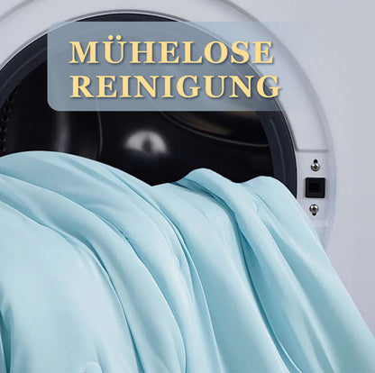 Washable, cooling 4-part bed linen