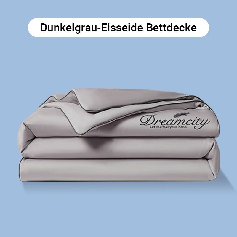 Washable, cooling 4-part bed linen