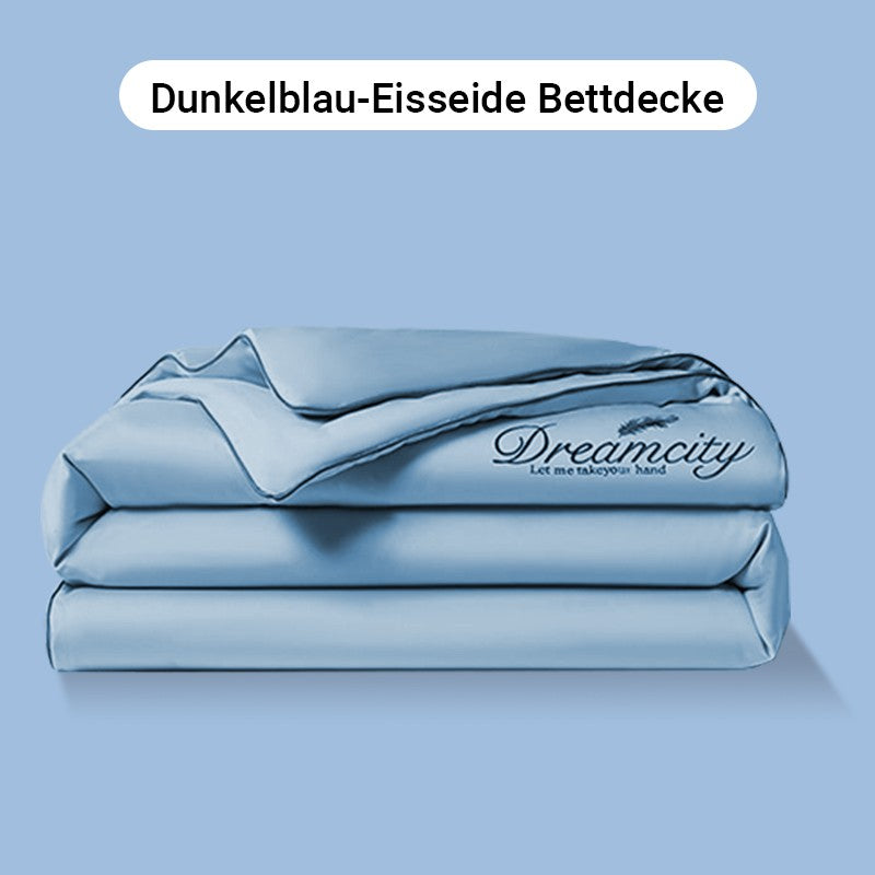 Washable, cooling 4-part bed linen