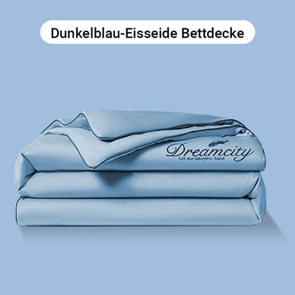 Washable, cooling 4-part bed linen