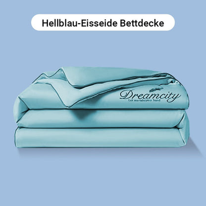 Washable, cooling 4-part bed linen