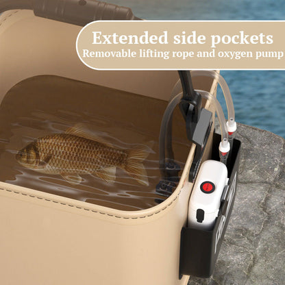 🐟🧺Multifunksjonell sammenleggbar fiskebøtte