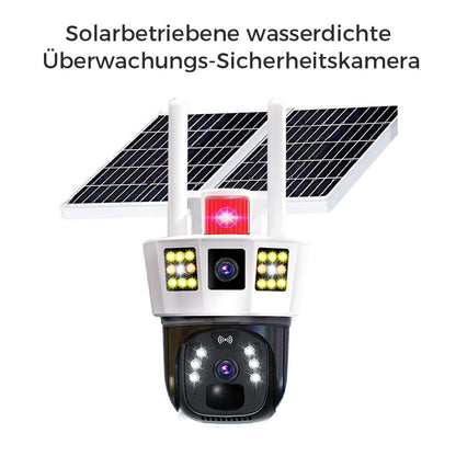 🔥Solarbetriebene wasserdichte Überwachungs-Sicherheitskamera