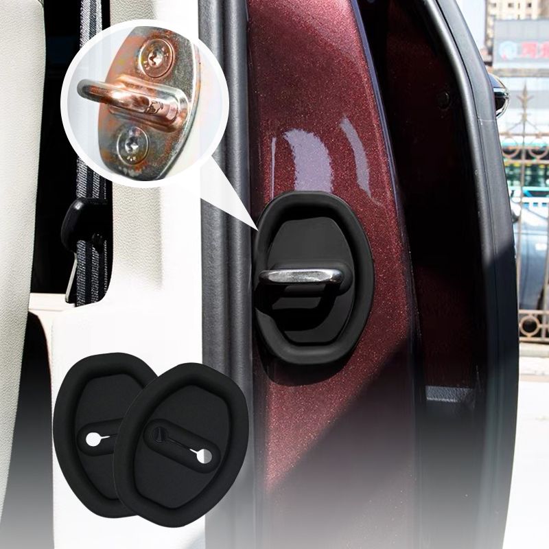 🎁Fabrikantenuitverkoop met superkorting! 💥 Siliconen hoes voor autodeurslot - Geluidsisolerende matten
