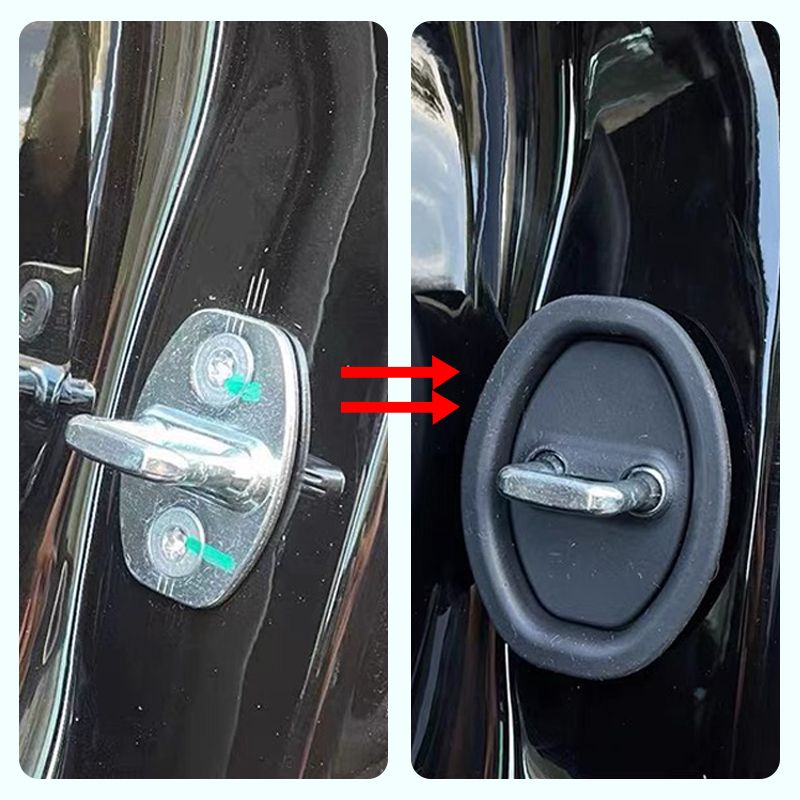 🎁Fabrikantenuitverkoop met superkorting! 💥 Siliconen hoes voor autodeurslot - Geluidsisolerende matten
