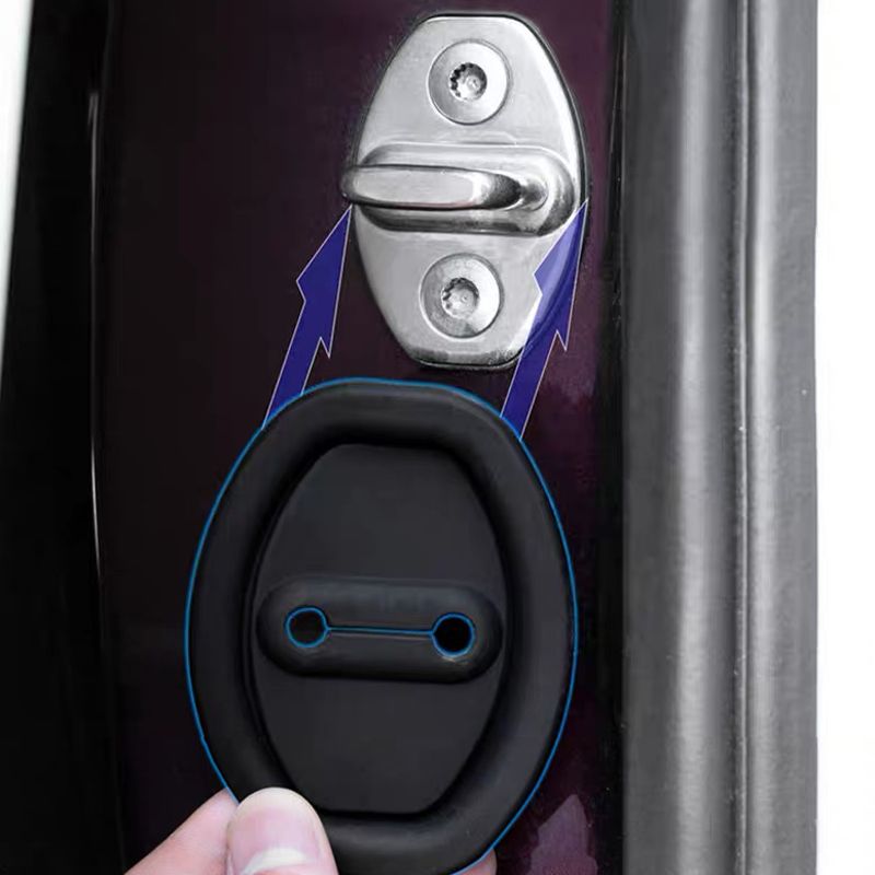 🎁Fabrikantenuitverkoop met superkorting! 💥 Siliconen hoes voor autodeurslot - Geluidsisolerende matten