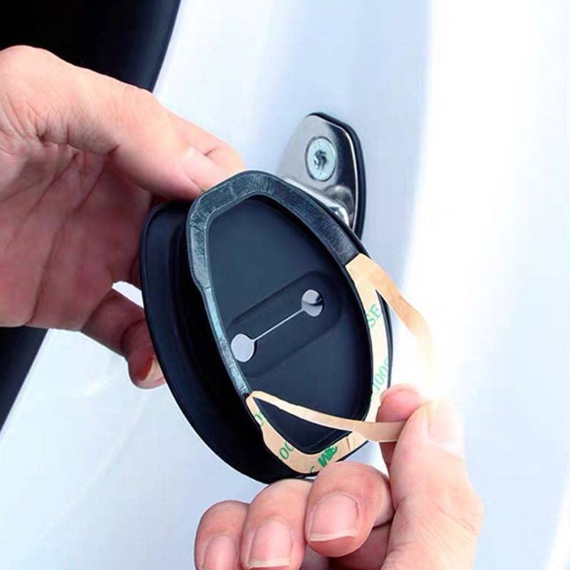 🎁Fabrikantenuitverkoop met superkorting! 💥 Siliconen hoes voor autodeurslot - Geluidsisolerende matten