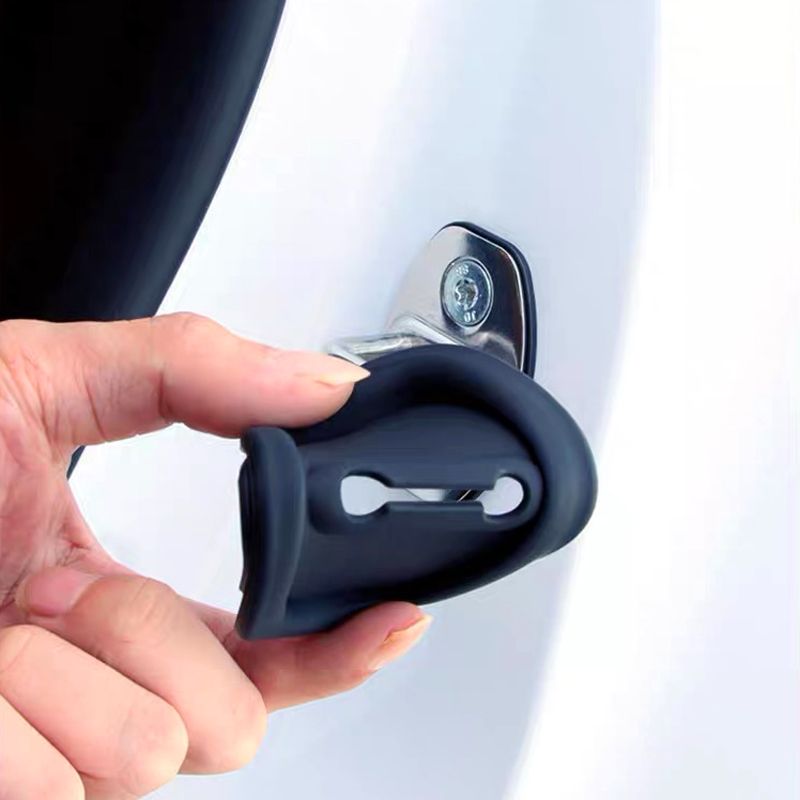 🎁Fabrikantenuitverkoop met superkorting! 💥 Siliconen hoes voor autodeurslot - Geluidsisolerende matten