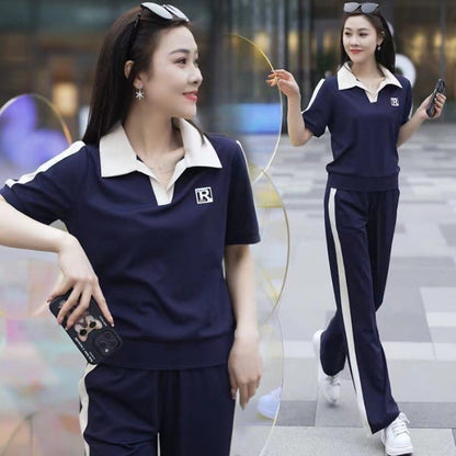🔥Sconto del 50% in offerta speciale🔥Completo sportivo casual da donna in due pezzi