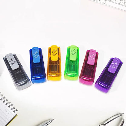 Timplo tascabile portatile e auto -colorato