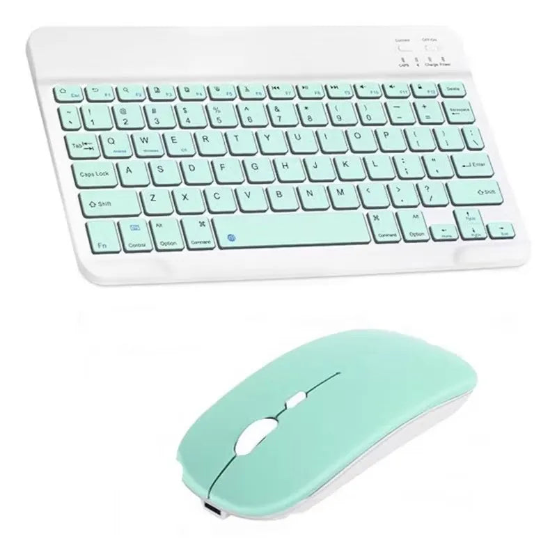 Set di bluetooth wireless: tastiera e mouse rumorosi