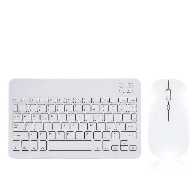 Set di bluetooth wireless: tastiera e mouse rumorosi