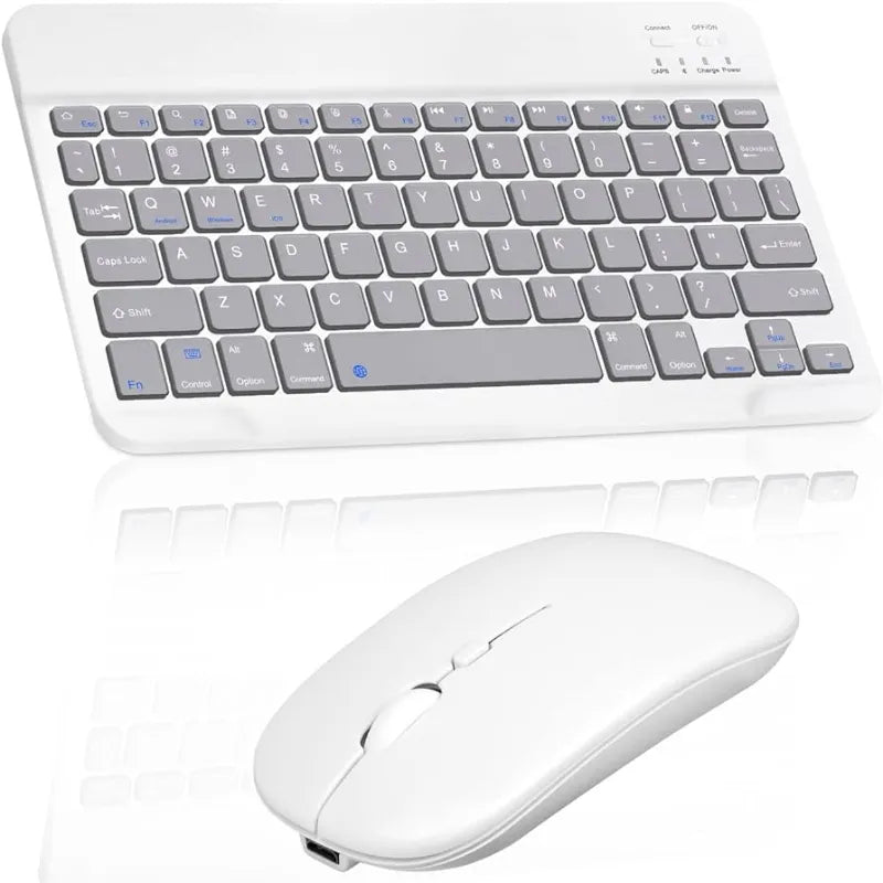Set di bluetooth wireless: tastiera e mouse rumorosi