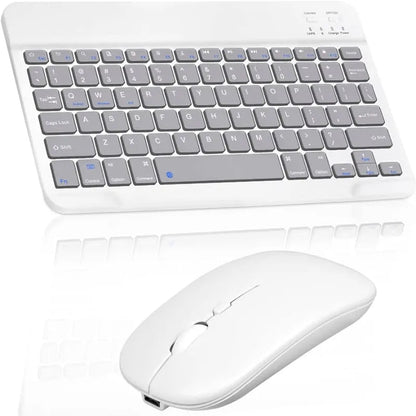 Set di bluetooth wireless: tastiera e mouse rumorosi