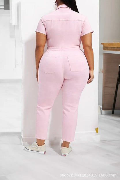 💕Skinny Bootcut Denim-overall (gratis frakt ved kjøp av 2 stk.)✈️