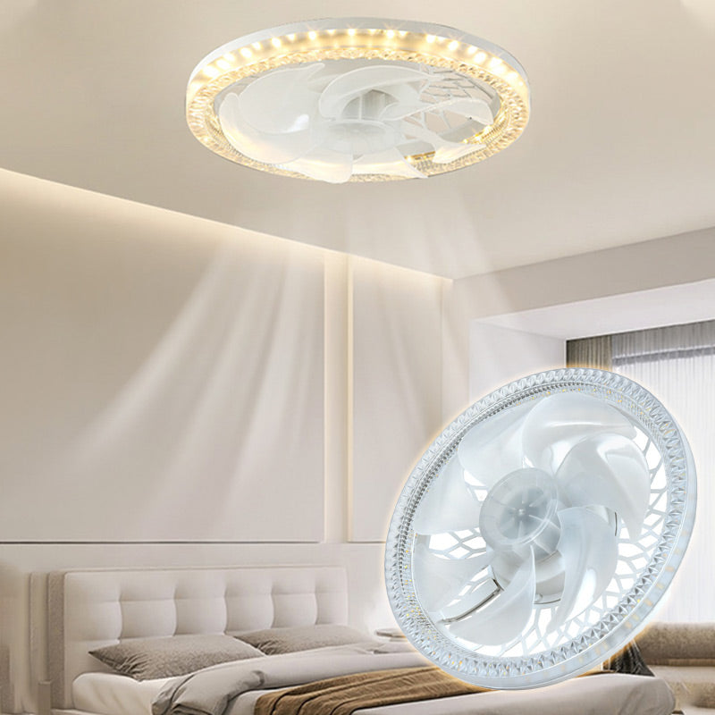 🌞50% Rabatt!💡2-in-1 dimmbare Deckenventilatorlampe mit Fernbedienung – Leise, verstellbar und platzsparend