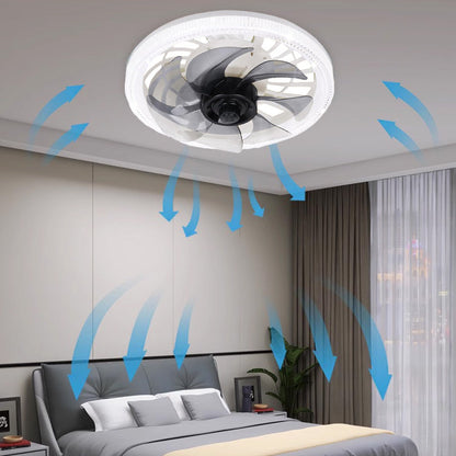 🌞50% Rabatt!💡2-in-1 dimmbare Deckenventilatorlampe mit Fernbedienung – Leise, verstellbar und platzsparend