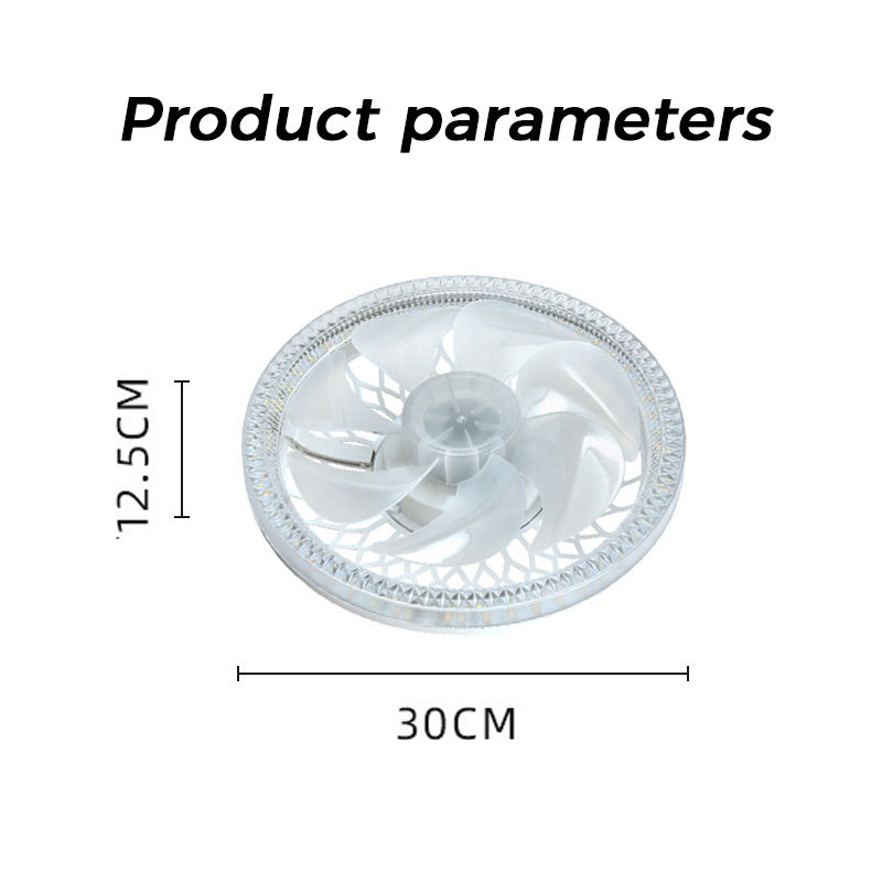 🌞50% Rabatt!💡2-in-1 dimmbare Deckenventilatorlampe mit Fernbedienung – Leise, verstellbar und platzsparend