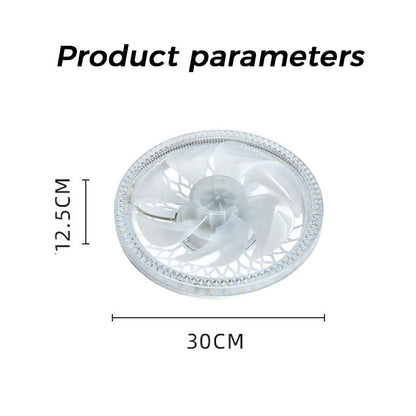 🌞50% Rabatt!💡2-in-1 dimmbare Deckenventilatorlampe mit Fernbedienung – Leise, verstellbar und platzsparend