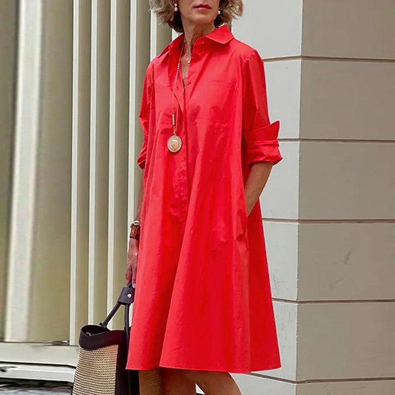💕50 % de réduction sur les soldes💕Robe décontractée pour femme avec poche
