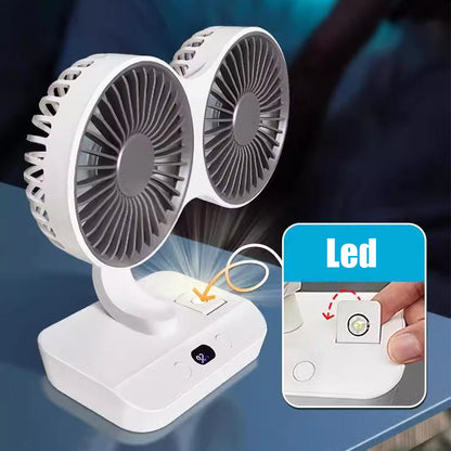 Van de table oscillant avec deux têtes