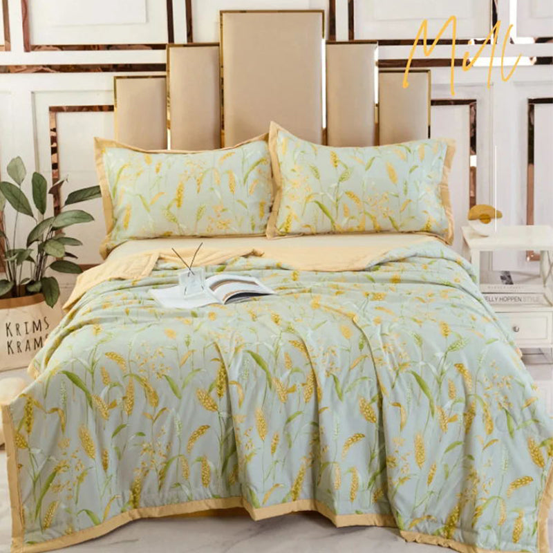 Cooling soft summer blanket